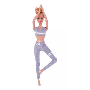 Muñeca Paloma Maestra De Yoga El Duende Azul 7572 Fibro