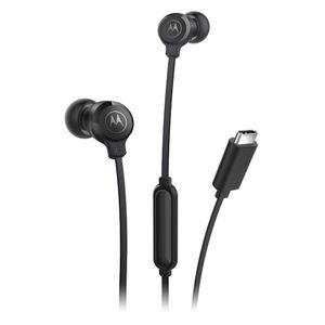 Auriculares In Ear con Cable Tipo C Negro Motorola EBUDS-3CS-BK