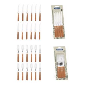 Set Juego 24 Cubiertos Acero Inox Asado Dynamic Tramontina