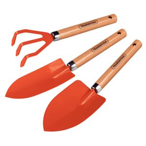 Kit Set Herramientas Jardineria 3 Piezas Macetas Tramontina