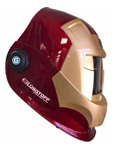 Maske LCD Autoscurante Atecnica Spider Red Schweißen Elektrode Mig Mag Wig