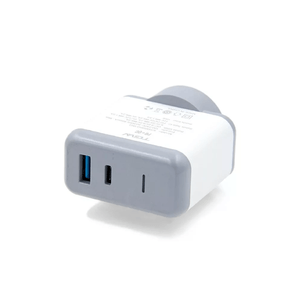 CARGADOR DE PARED TGW CON 1 USB Y 1 TYPE-C