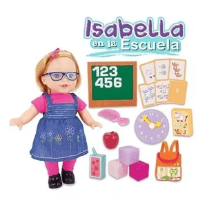 Muñeca Isabella en la Escuela Lalelu
