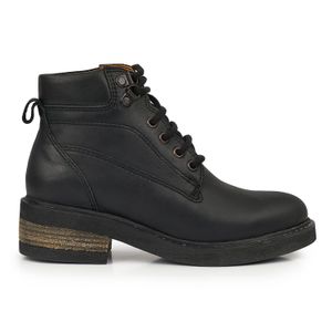 BORCEGO GRAND NEGRA MUJER BOTAS CUERO URBANO