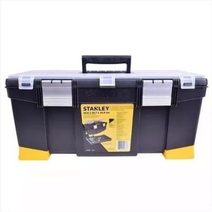 Caja Plastica C/Bandeja Cierres Aluminio Stanley