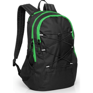 Mochila 385 Spectrum Verde  Negro
