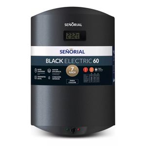 Termotanque 60Lt Eléctrico Black Señorial