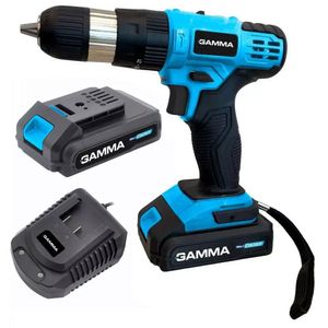 Gamma Atornillador a bateria 13mm 30Nm Torque 21 1300Rpm 1cargador bateria
