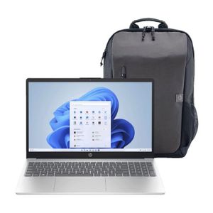 NOTEBOOK HP 15-FC0024LA RYZEN 5 7520U 8GB 512GB 156 W11  MOCHILA HP 15 TRAVEL (827H7LAC8)