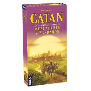 Juego De Mesa Catan Mercaderes Amp 5-6 Devir 40-4030 At