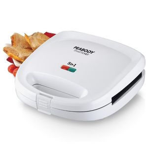 Sandwichera Waflera 5 En 1 Peabody Plancha Grill Omelette