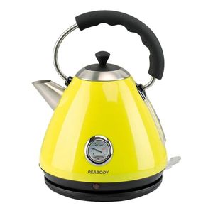 Pava Eléctrica Peabody Vintage Acero 1.7 L kv8213 Termometro
