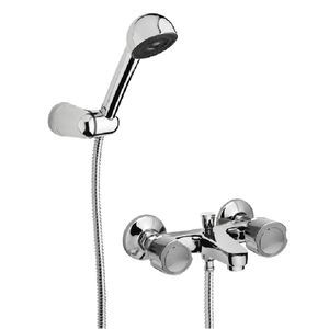 Griferia Ducha Exterior Con Transferencia Hydros Viva Cromo