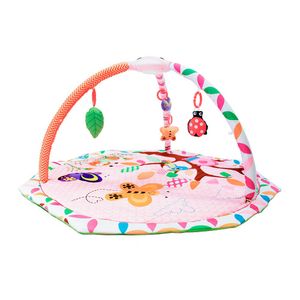 Gimnasio para Bebés Konig Kids Hexagonal con Proyector Rosa