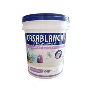 Látex interior Superlavable mate blanco 20 Lts