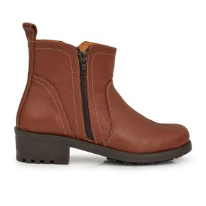 BOTINETA ASHLEY SUELA BOTAS MUJER CUERO ZAPATOS