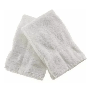 Set de 3 Toallas de Mano 30x45 cms color blanco