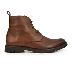 BORCEGO CORINTO CHOCOLATE BOTAS HOMBRE CUERO CASUALES
