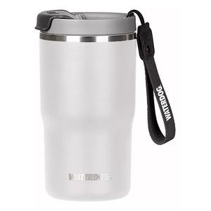 VASO DOBLE PARED 480 cc Blanco Acero AISI 304 Int Cerámico