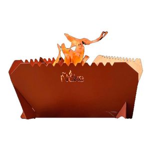 Fogonero Fogon Ñuke Onix 300 Parrilla Y Bolso