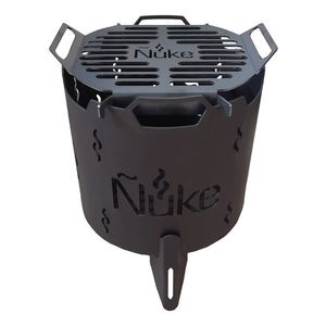 Fogon 40 P Ñuke Parrilla Brasero Altura 55 Cm Diametro 40 Cm