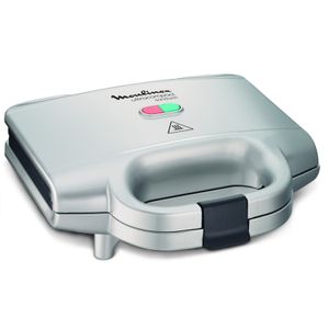 Sandwichera Eléctrica Moulinex Ultracompact Gris Sm154180