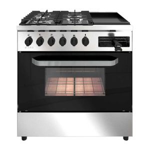 COCINA MORELLI ACERO 820 MULTIGRILL