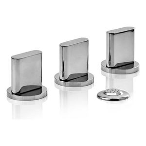 Grifería Bidet Piazza C. Cerámic Doble Comand Cromo 21304