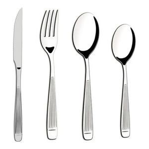 Set Juego 24 Cubiertos Acero Inox Athenas Tramontina