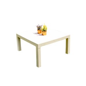 MESA PLÁSTICA CUADRADA BLANCA PATA CORT VOSS 2000 MESABARUBL