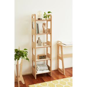 Estanteria Sofia Color Blanco Y Roble