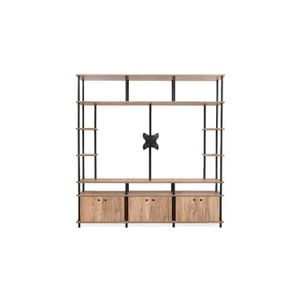 RACK PARA TV DEGE R05 - ATAKAMA CSOPORTE 360° HASTA 65 6 NIVELES 3 PUERTAS DOBLES