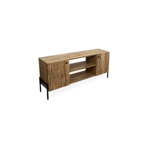 RACK PARA TV DEGE L10 - ATAKAMA 2 PUERTAS 3 CUERPOS
