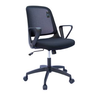Silla de oficina Bynox negra