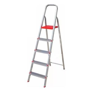 Escalera Aluminio Tijera 5 Escalones Botafogo 120kg Tio Musa