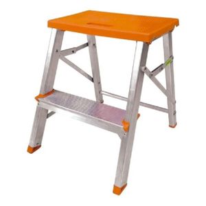 Escalera Banco De Aluminio De 2 Escalones Botafogo Esc0070