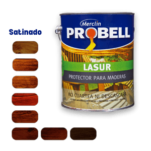 Pintura para maderas Probell Lasur Satinado