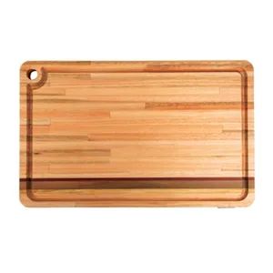 TABLA DE CORTE PREMIUM CON CANALETA EN MIX DE MADERAS 60x38x3 CM