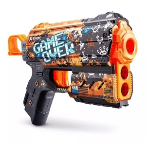 Pistola Lanza Dardos X Shot Skins Flux Con 8 Dardos Diseños Variados 7298