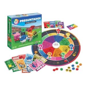 Juego De Mesa Preguntados Fútbol Mundial De Toyco  22019