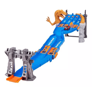 Pista De Autos Metal Machines Dino Raptor Attack Cod 7486