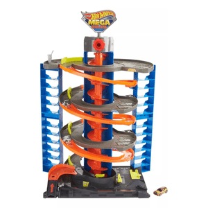 Pista Hot Wheels City Mega Garage 70 Cm GTT95 Mattel 6295