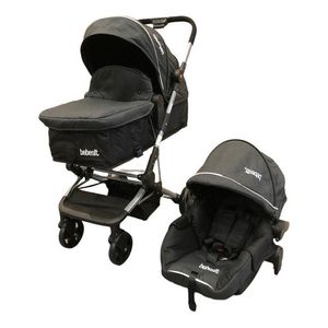 COCHECITO 3 EN 1 SOGNO GRIS OSCURO BEBESIT 1365TS-C