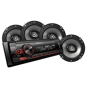 Combo Stereo + 4 Parlantes Pioneer