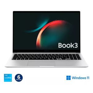 Notebook Samsung Galaxy Book 3 15.6" I5 512/8GB Silver