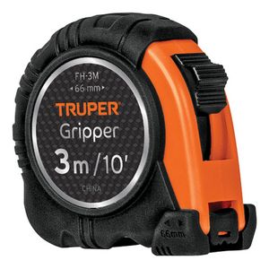 Cinta Métrica Truper Gripper 3 Metros X 13 Mm Contra Impacto