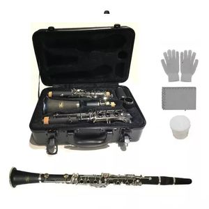 Clarinete Sib 17 llaves con estuche + boquilla + caña