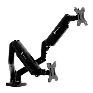 SOPORTE DE MESA PARA DE MONITOR DOBLE ARTICULADO BYNOX 13" A 32"