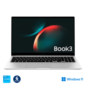 NOTEBOOK SAMSUNG GALAXY BOOK3 I3 i3/8G/256G/Shared SILVER NP750XFG-KB3AR