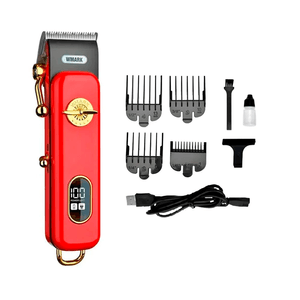 Maquina Cortadora de Pelo Inalam. Pantalla Led Wmark Ng-899